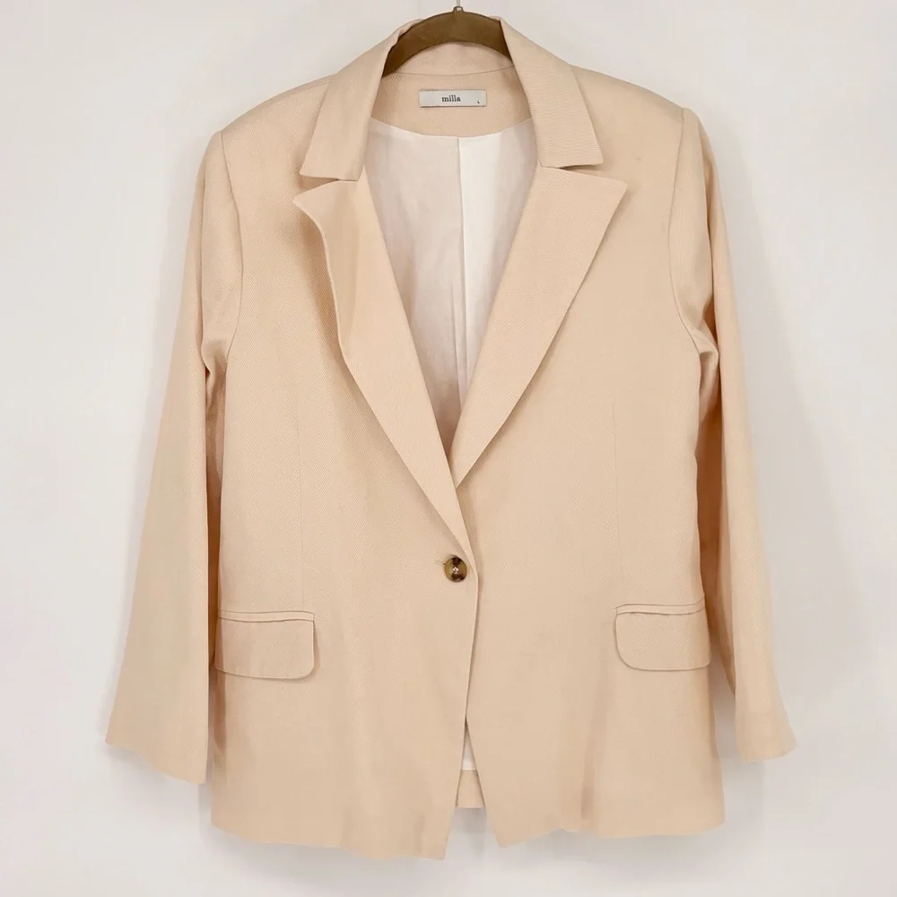 MILLA CREAM BLAZER - Picture 3 of 12